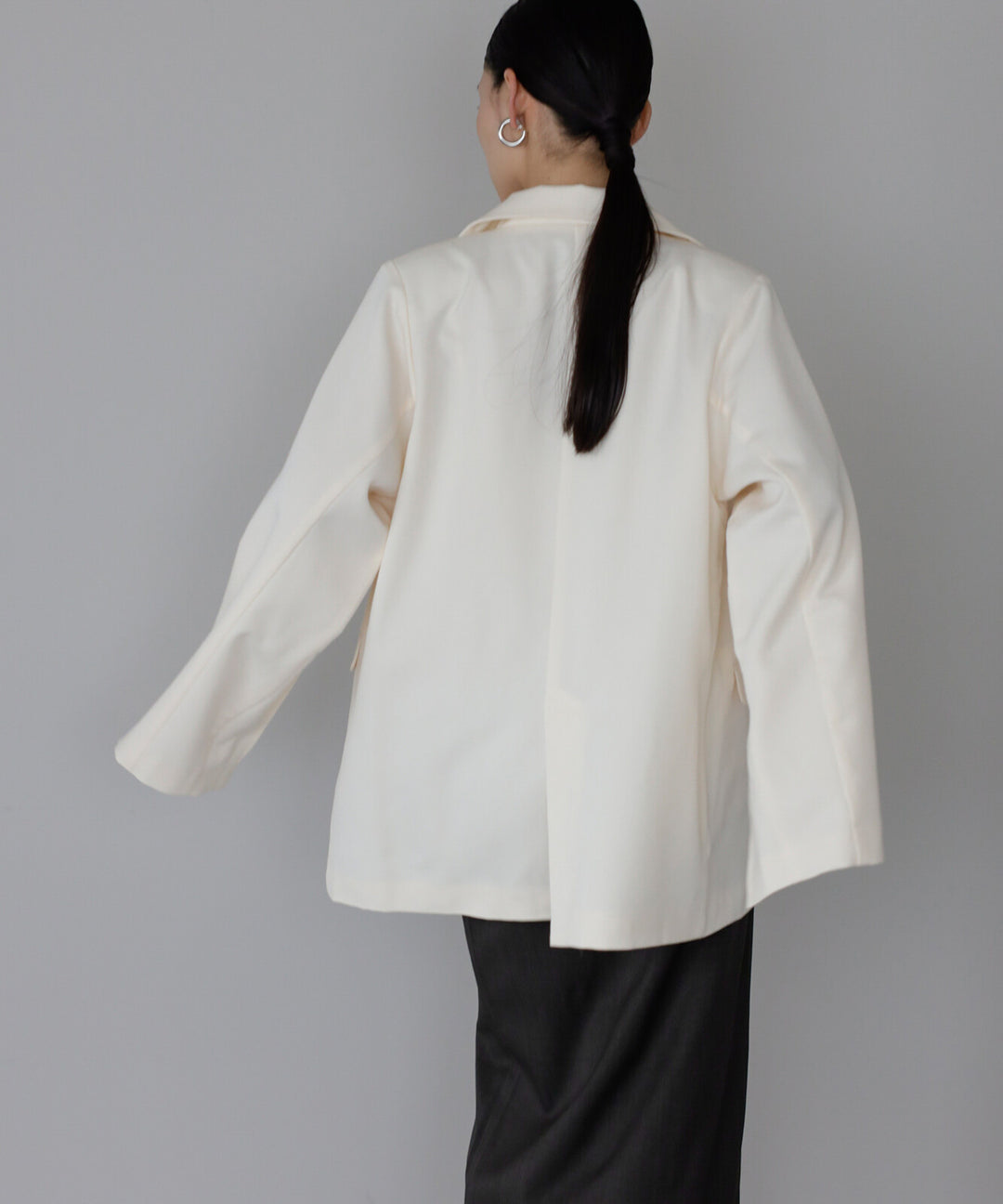 【TOPWHOLE】袖開衩腰帶西裝外套 Japan E-Shop