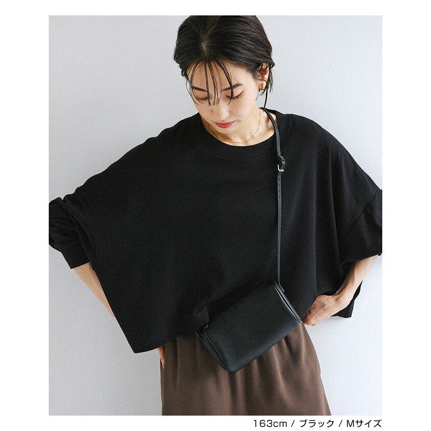 【evernavy】100%純棉柔軟短版長袖上衣 Japan E-Shop