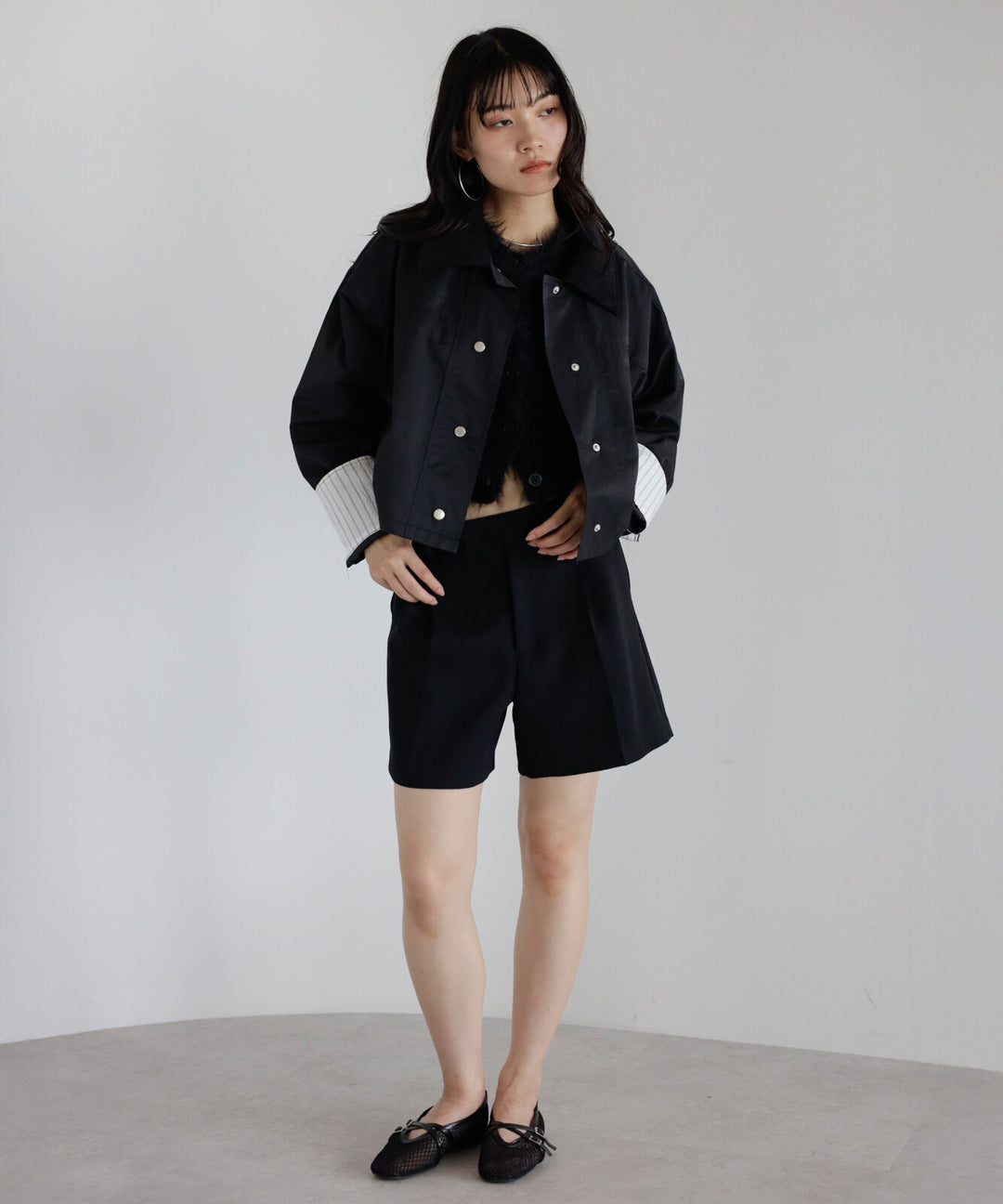 【TOPWHOLE】拼接燈芯絨領工裝外套 Japan E-Shop