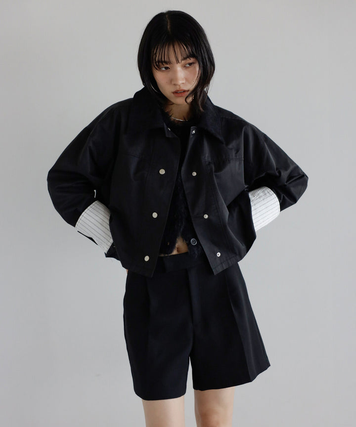 【TOPWHOLE】拼接燈芯絨領工裝外套 Japan E-Shop