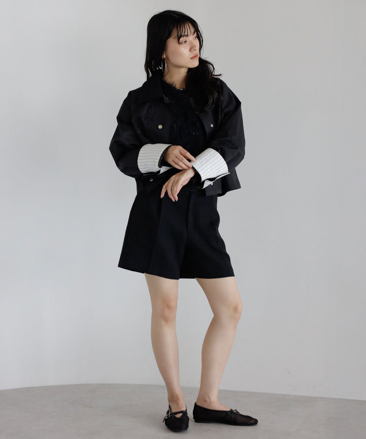 【TOPWHOLE】拼接燈芯絨領工裝外套 Japan E-Shop