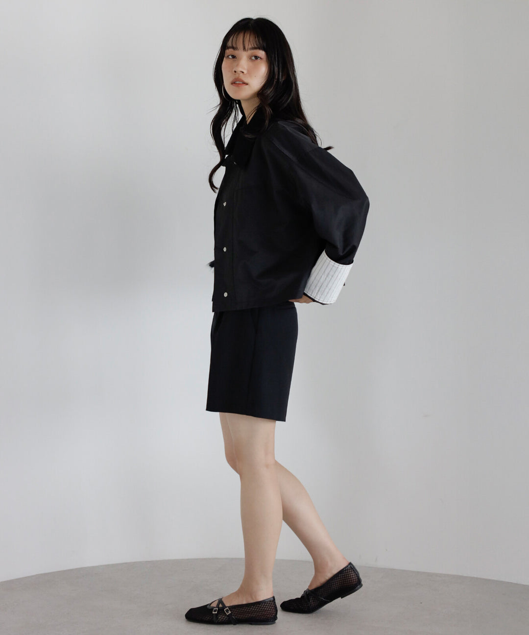 【TOPWHOLE】拼接燈芯絨領工裝外套 Japan E-Shop
