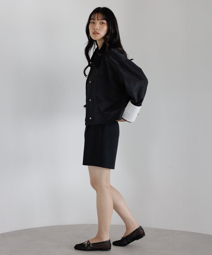 【TOPWHOLE】拼接燈芯絨領工裝外套 Japan E-Shop