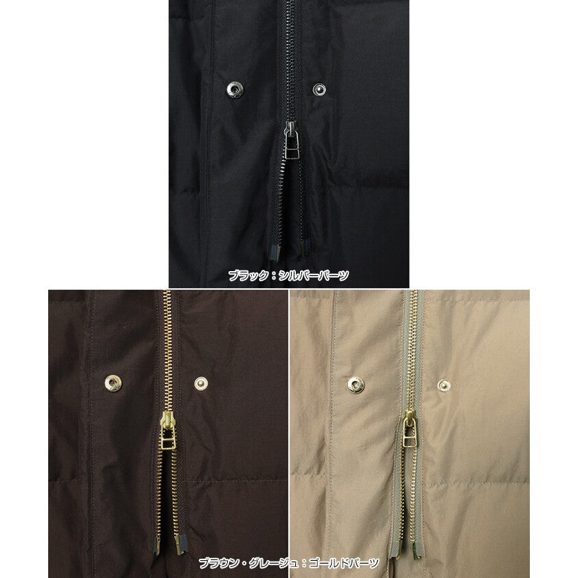 【evernavy】法國羽絨連帽蝙蝠袖側拉鍊外套 Japan E-Shop