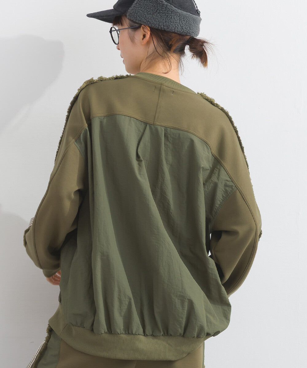 【iriey】流蘇線條織帶 彈力布料 拉鍊短外套 Japan E-Shop