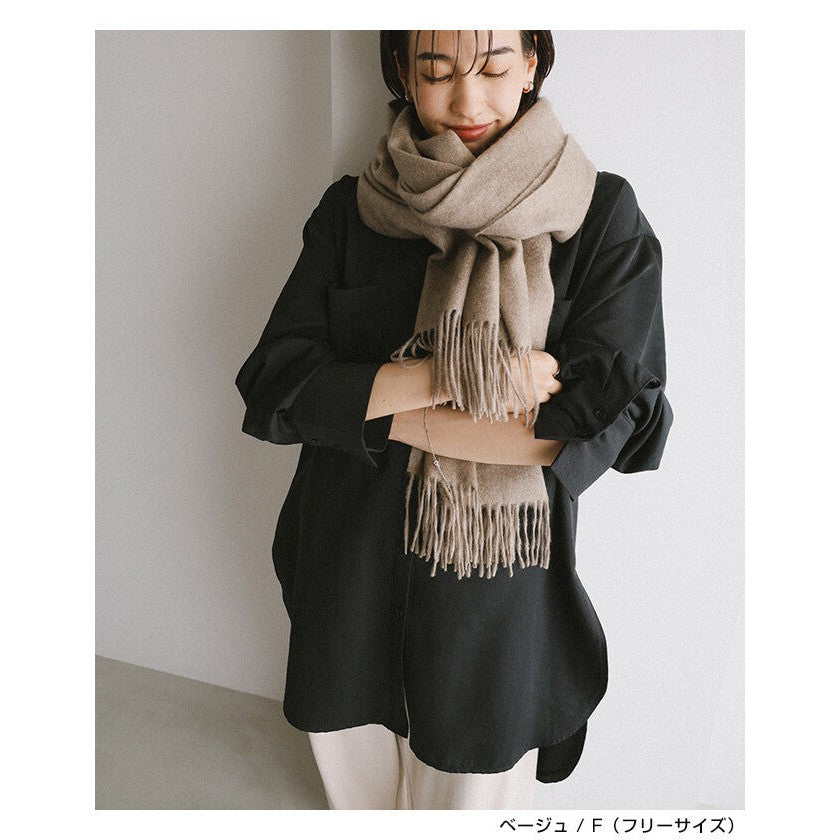 【evernavy】100%喀什米爾65cm大披肩 Japan E-Shop
