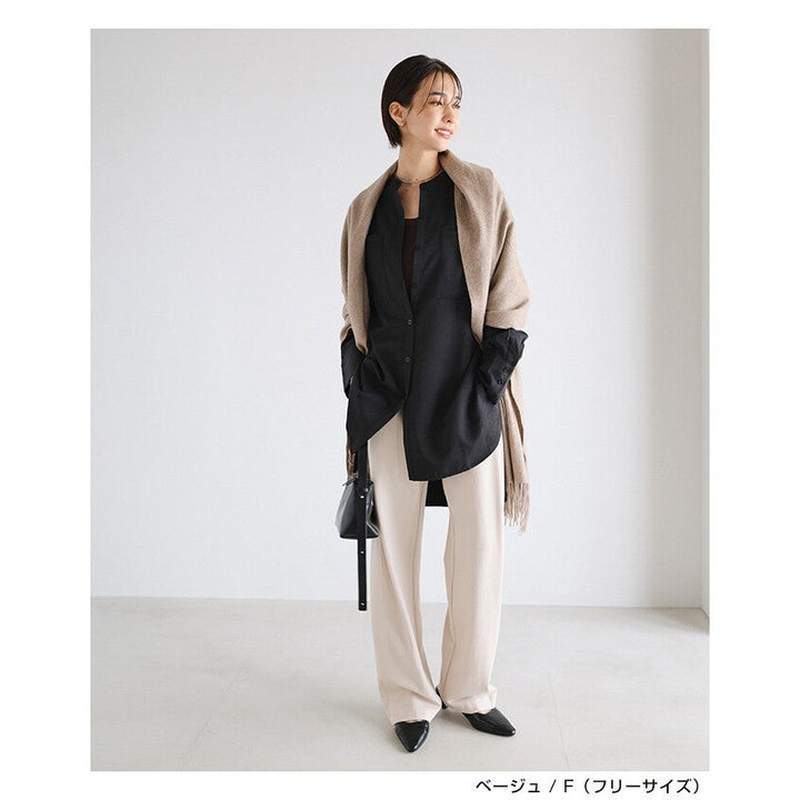 【evernavy】100%喀什米爾65cm大披肩 Japan E-Shop