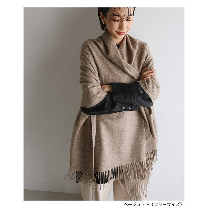 【evernavy】100%喀什米爾65cm大披肩 Japan E-Shop