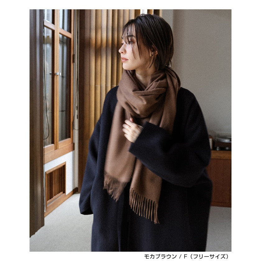 【evernavy】100%喀什米爾65cm大披肩 Japan E-Shop