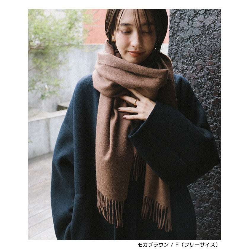 【evernavy】100%喀什米爾65cm大披肩 Japan E-Shop