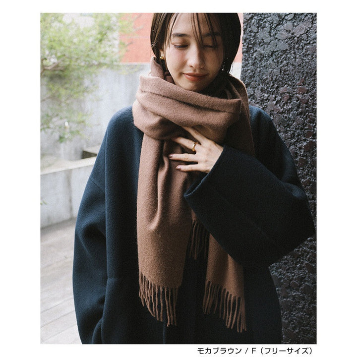 【evernavy】100%喀什米爾65cm大披肩 Japan E-Shop