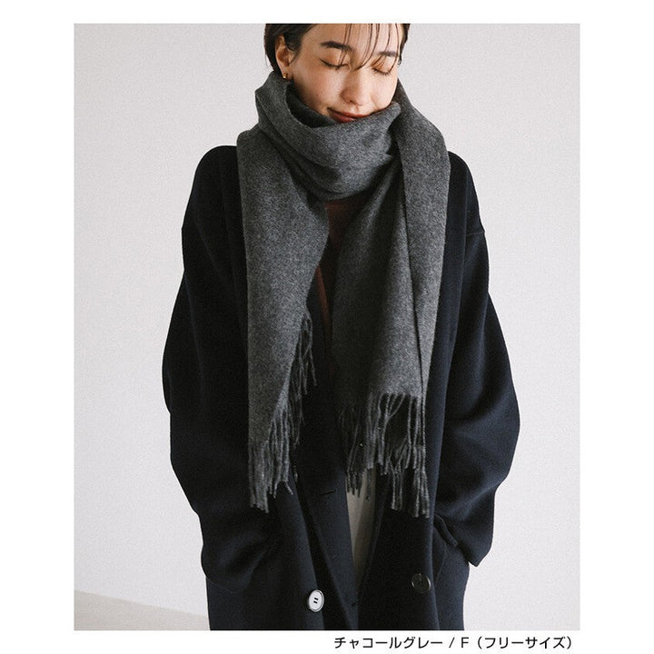 【evernavy】100%喀什米爾65cm大披肩 Japan E-Shop