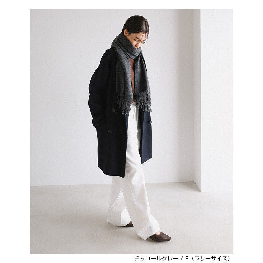 【evernavy】100%喀什米爾65cm大披肩 Japan E-Shop