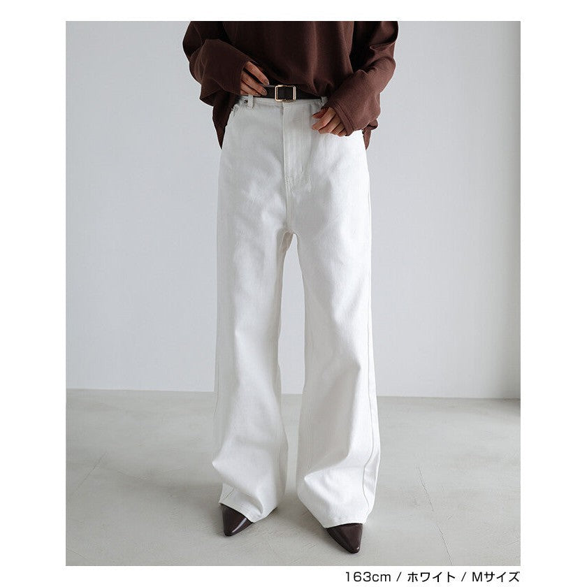 【evernavy】100%純棉斜紋高腰弧形長褲 S至XL Japan E-Shop