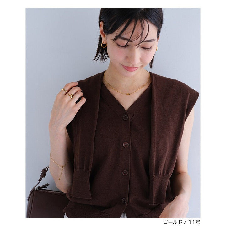 【evernavy】醫療級不鏽鋼立體波浪戒指 多尺寸 Japan E-Shop