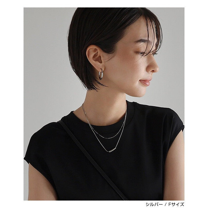 【evernavy】外科級不鏽鋼簡約圈形耳環 Japan E-Shop