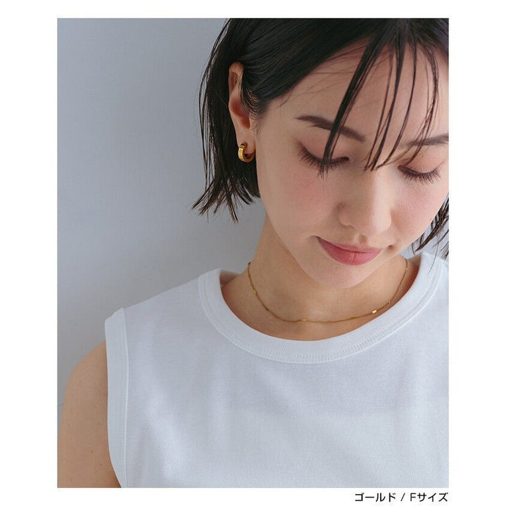 【evernavy】醫療級不鏽鋼實心圈形耳夾 兩耳套裝 Japan E-Shop