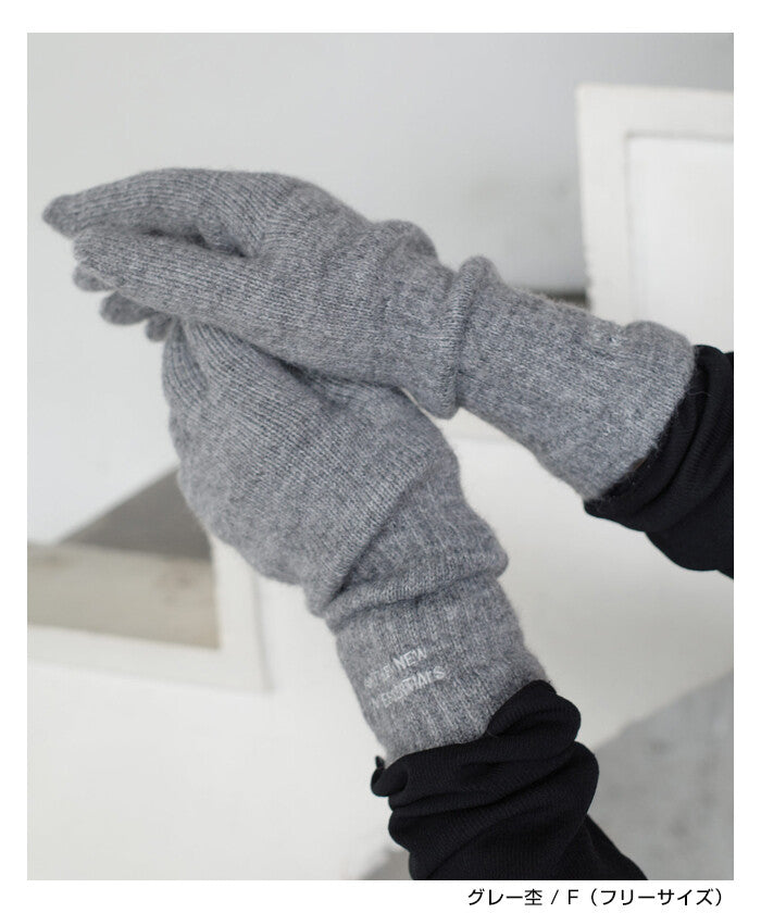【ANME】刺繡織標指穴手套 智慧型手機操作友善 顏色