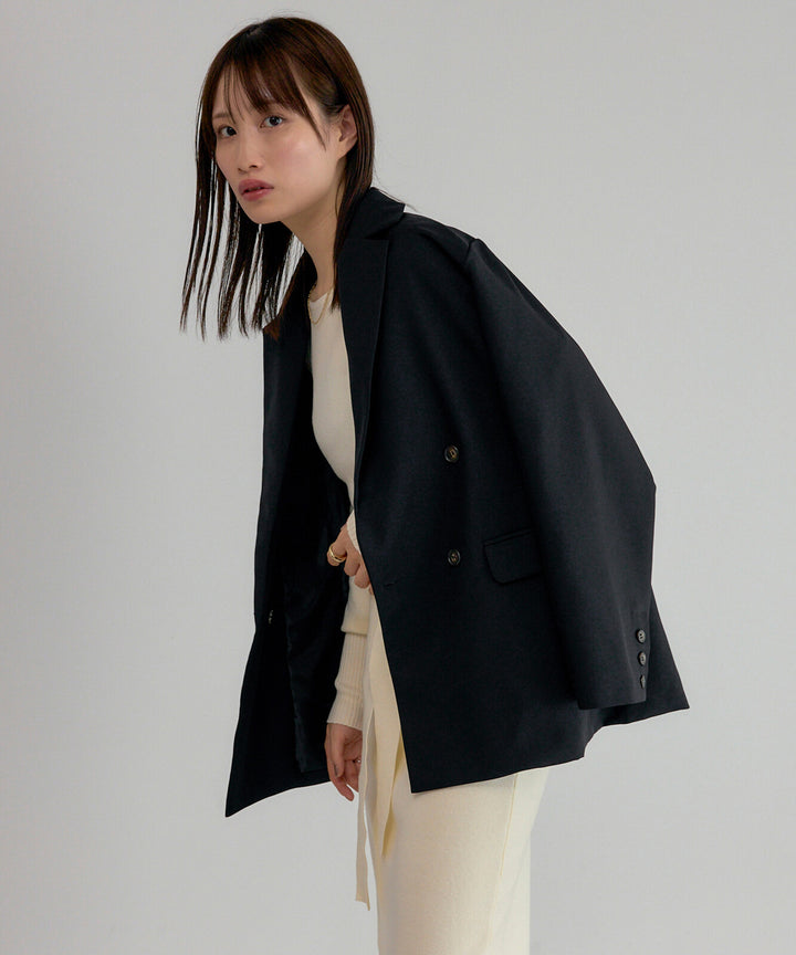 【TOPWHOLE】直線版型雙排釦外套 Japan E-Shop