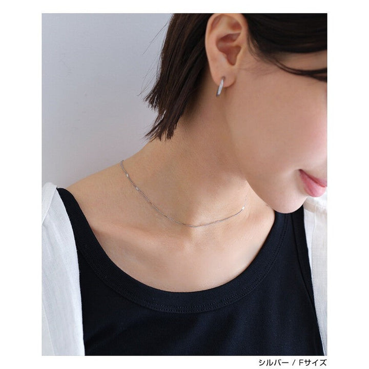【evernavy】醫療級不鏽鋼花瓣鏈條項鍊 Japan E-Shop