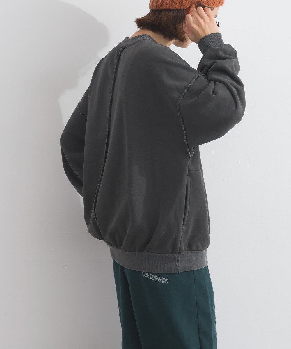【iriey】雪花水洗針織 復古品牌字母 套頭衫 Japan E-Shop