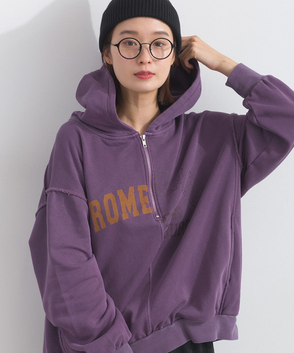 【iriey】復古改造風 厚刷毛 前拉鍊連帽外套 Japan E-Shop