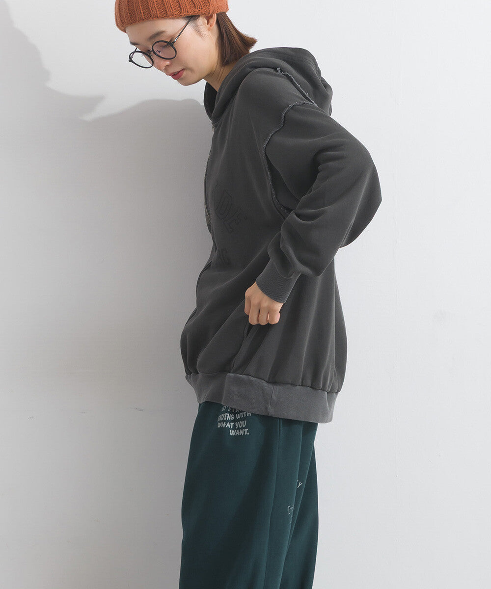 【iriey】復古改造風 厚刷毛 前拉鍊連帽外套 Japan E-Shop