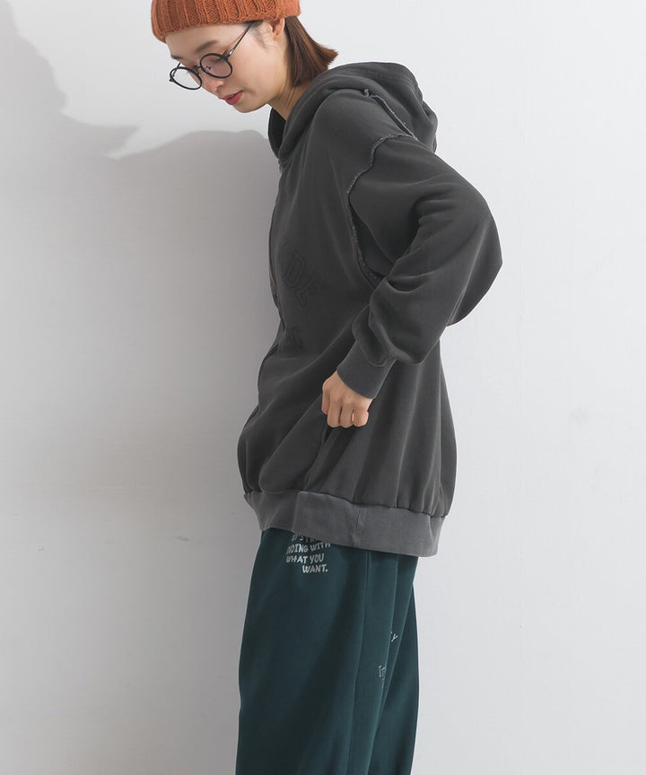【iriey】復古改造風 厚刷毛 前拉鍊連帽外套 Japan E-Shop
