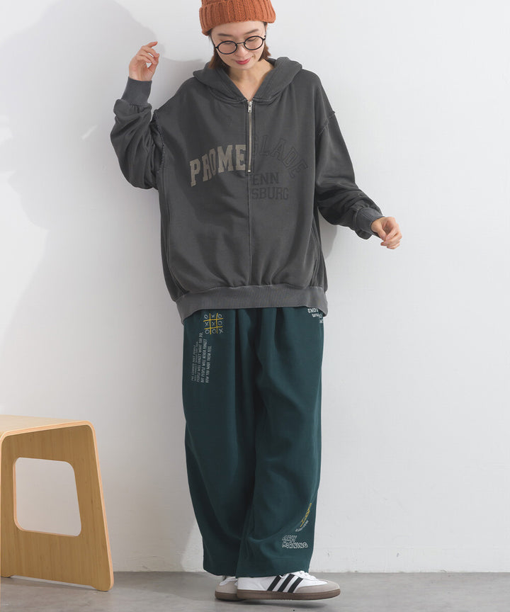 【iriey】復古改造風 厚刷毛 前拉鍊連帽外套 Japan E-Shop