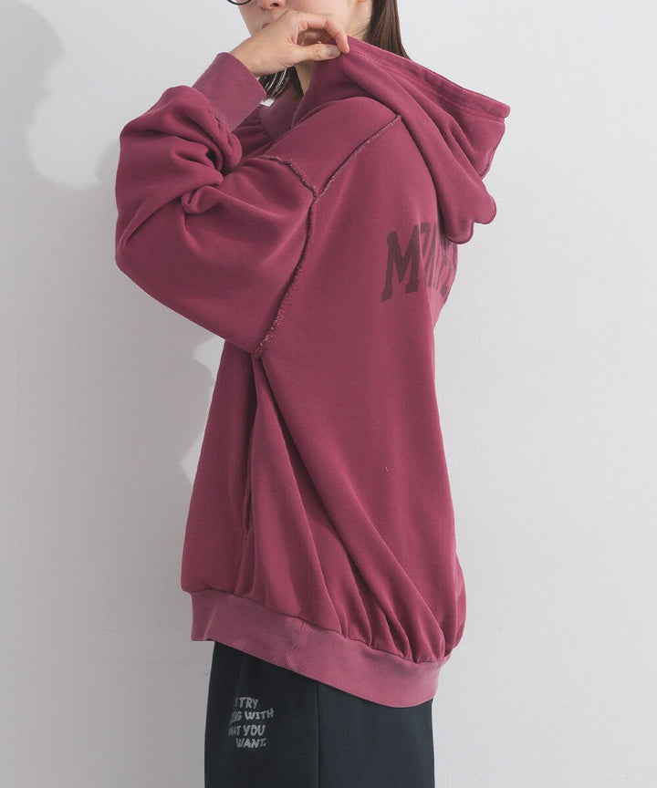 【iriey】復古改造風 厚刷毛 前拉鍊連帽外套 Japan E-Shop