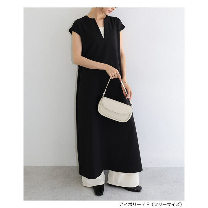 【evernavy】3用可拆式環形背帶仿皮肩背包 黑色 Japan E-Shop