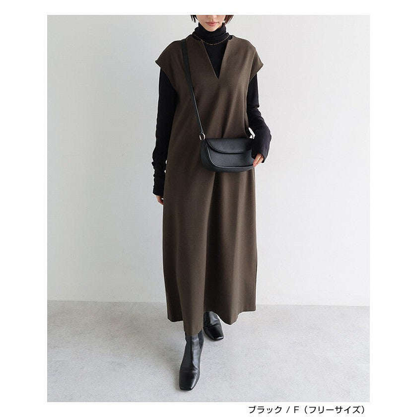 【evernavy】3用可拆式環形背帶仿皮肩背包 黑色 Japan E-Shop