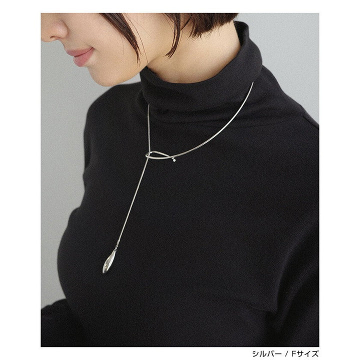 【evernavy】不對稱金屬吊飾項圈式項鍊 Japan E-Shop