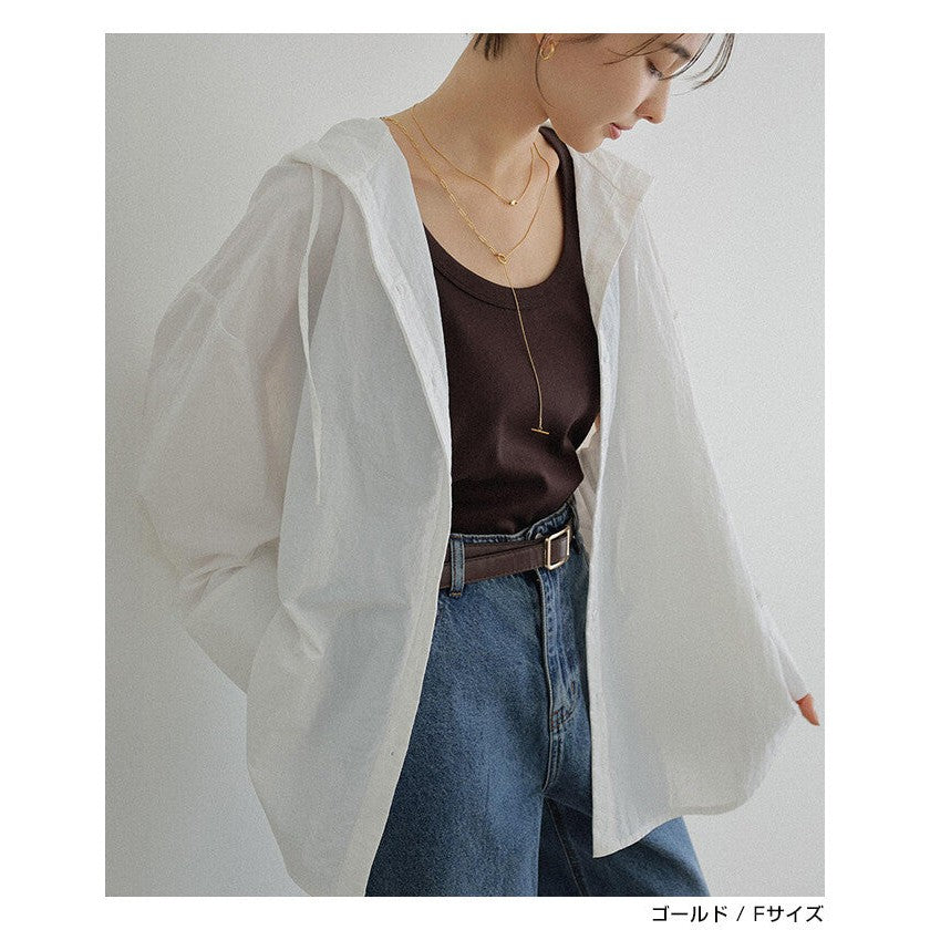 【evernavy】外科級不鏽鋼扣環Y形長項鏈 Japan E-Shop