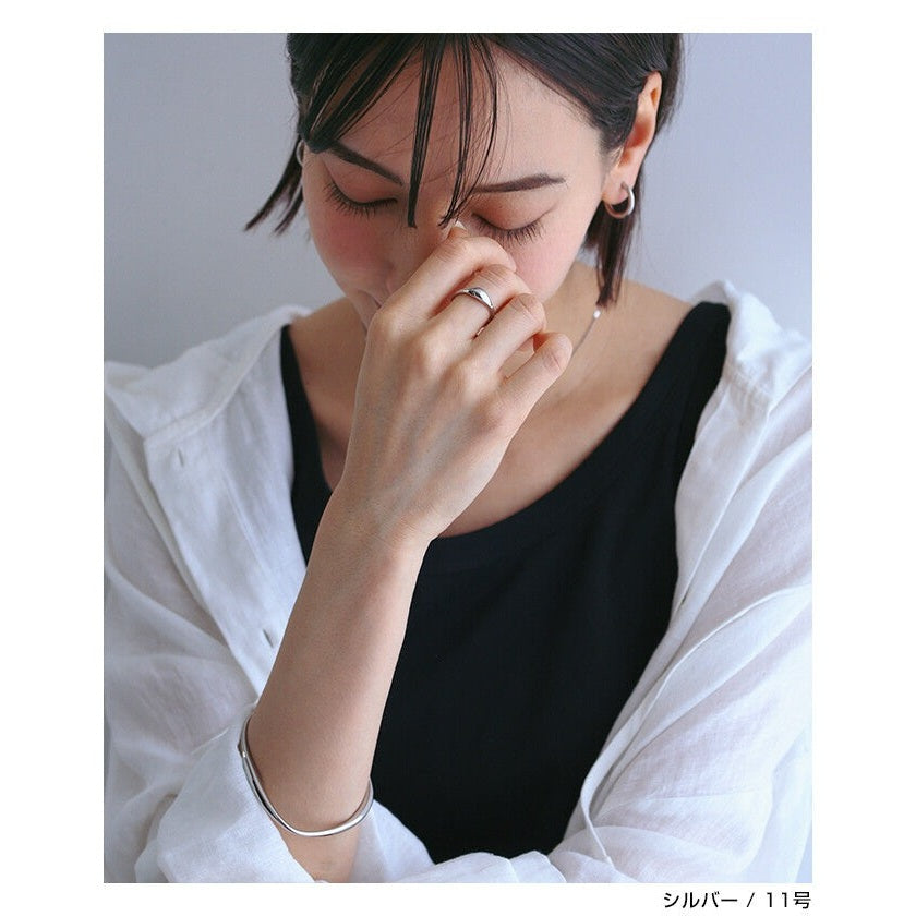 【evernavy】外科級不鏽鋼圓潤立體戒指 Japan E-Shop