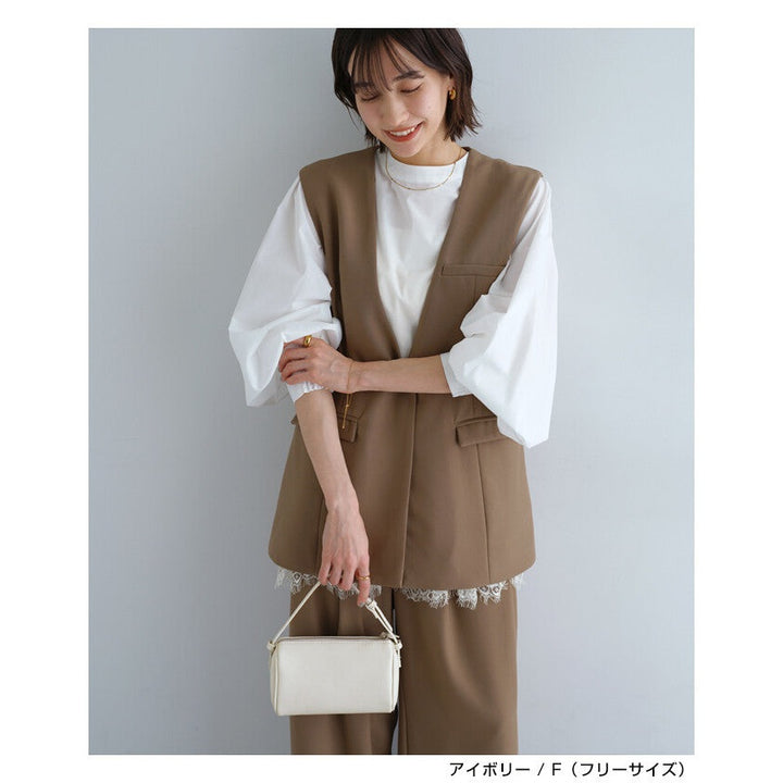 【evernavy】兩用圓潤迷你肩背手提包 Japan E-Shop