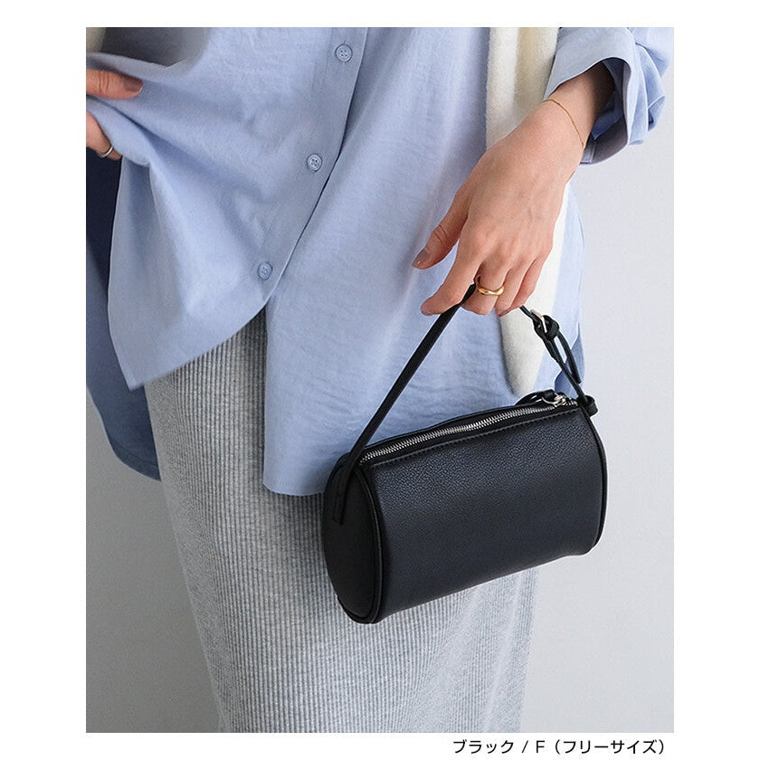 【evernavy】兩用圓潤迷你肩背手提包 Japan E-Shop