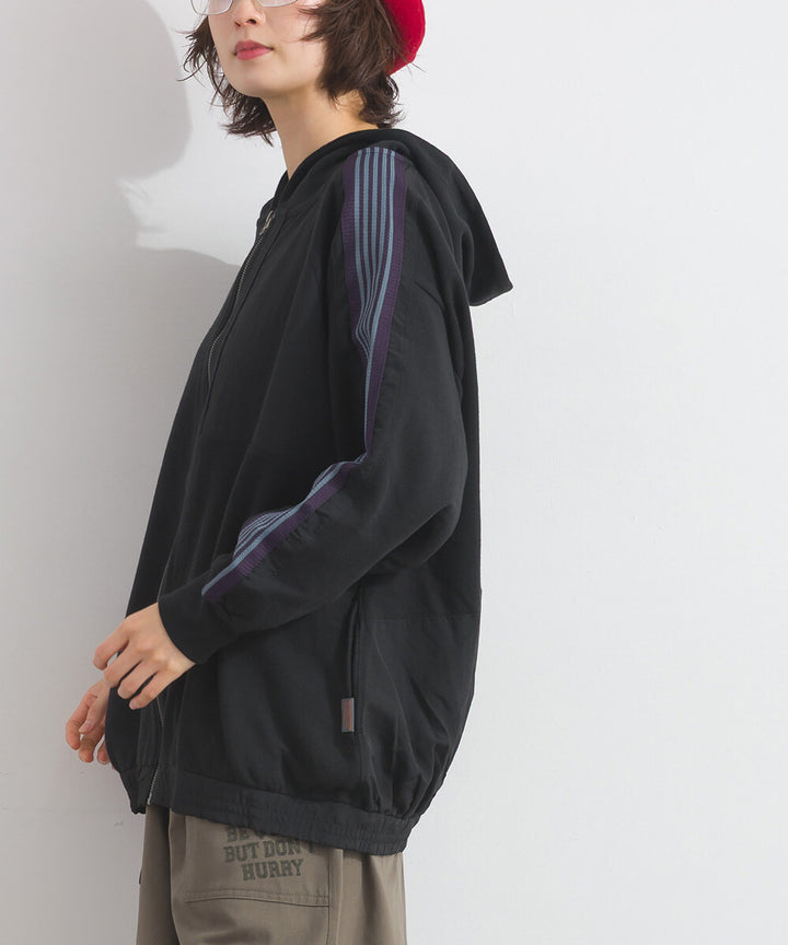 【iriey】手繪塗鴉印花牛仔 拉鍊連帽外套 Japan E-Shop