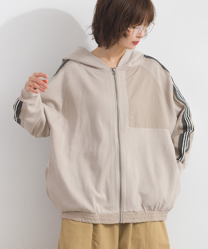 【iriey】手繪塗鴉印花牛仔 拉鍊連帽外套 Japan E-Shop
