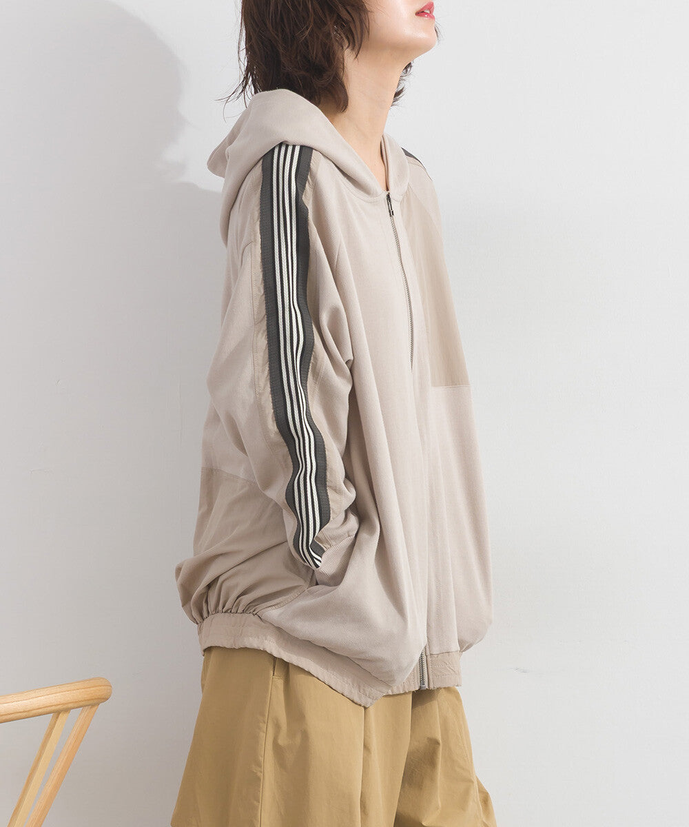 【iriey】手繪塗鴉印花牛仔 拉鍊連帽外套 Japan E-Shop