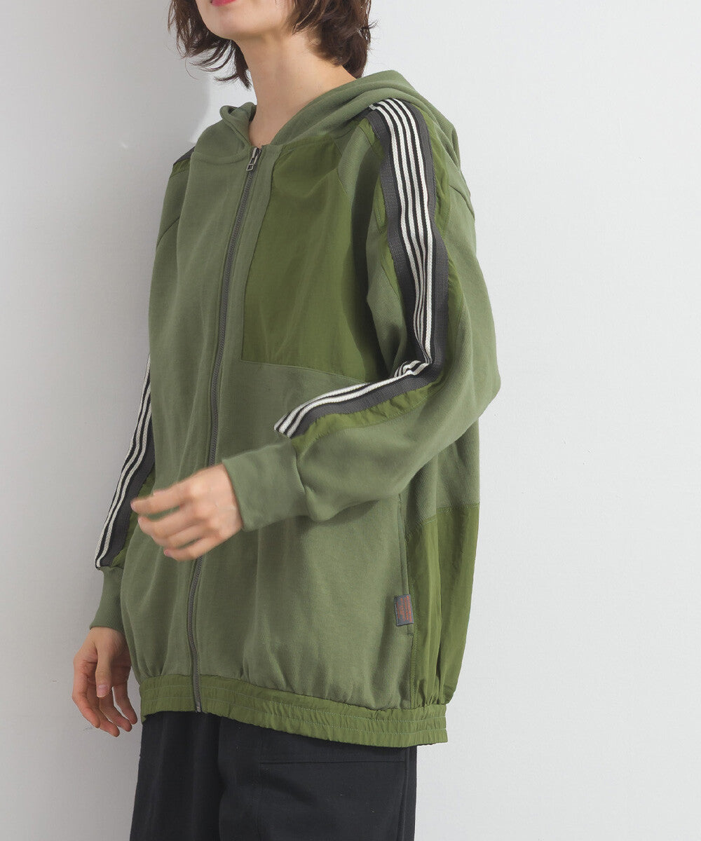 【iriey】手繪塗鴉印花牛仔 拉鍊連帽外套 Japan E-Shop