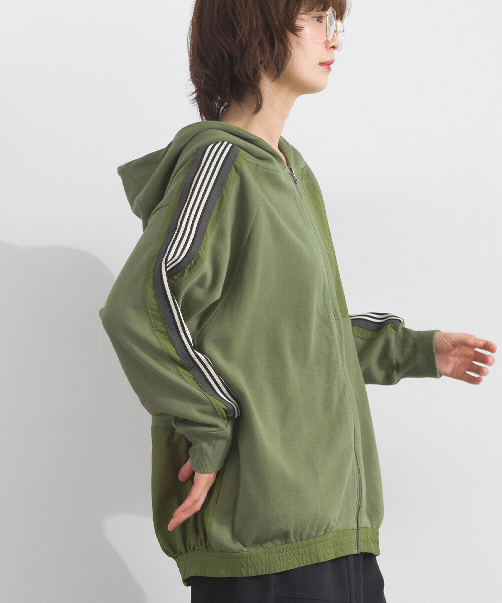【iriey】手繪塗鴉印花牛仔 拉鍊連帽外套 Japan E-Shop