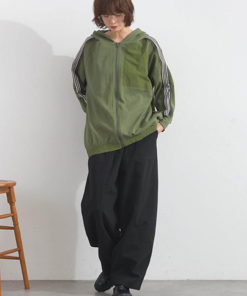 【iriey】手繪塗鴉印花牛仔 拉鍊連帽外套 Japan E-Shop