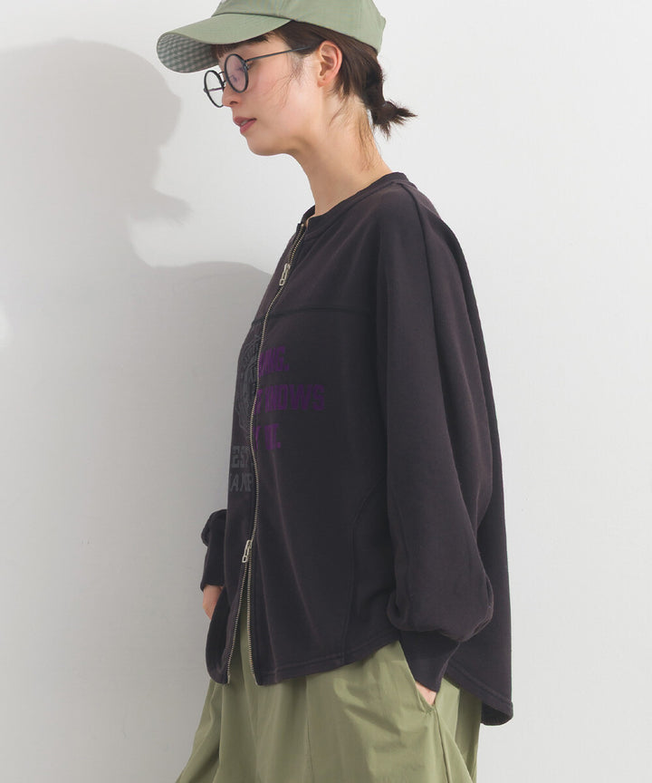 【iriey】磨砂水洗 改造風雙拉鍊 針織開衫 Japan E-Shop