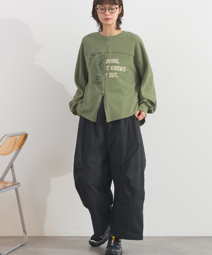 【iriey】磨砂水洗 改造風雙拉鍊 針織開衫 Japan E-Shop