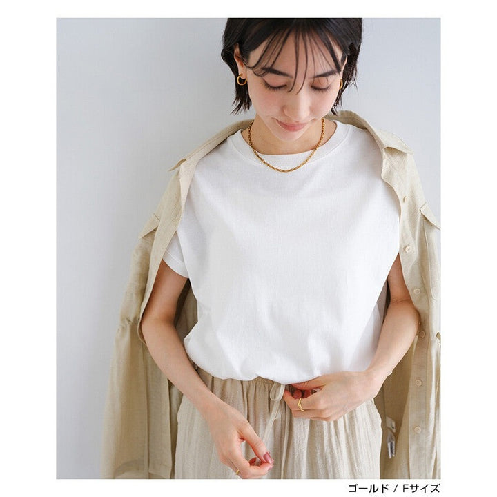 【evernavy】醫療級不鏽鋼方形鏈條項鍊 Japan E-Shop