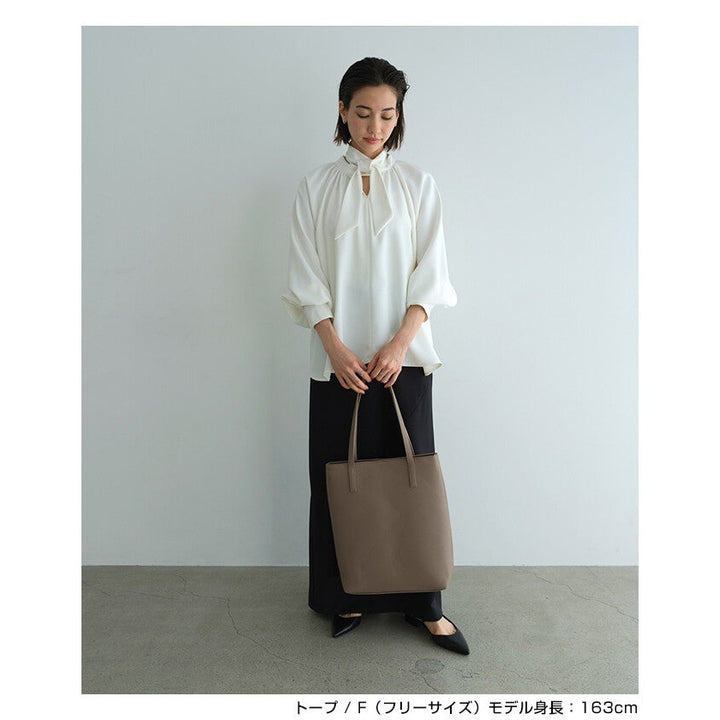 【evernavy】A4大容量仿皮托特包 13吋筆電隔層 Japan E-Shop