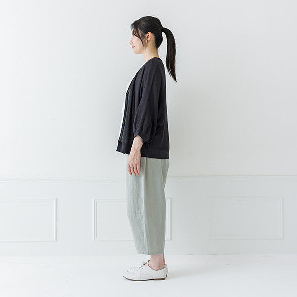 【crea delice】亞麻感蝙蝠袖針織外套 Japan E-Shop