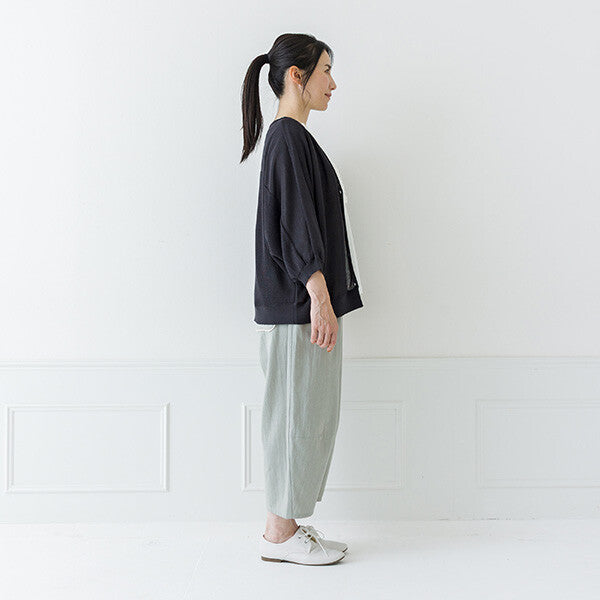【crea delice】亞麻感蝙蝠袖針織外套 Japan E-Shop
