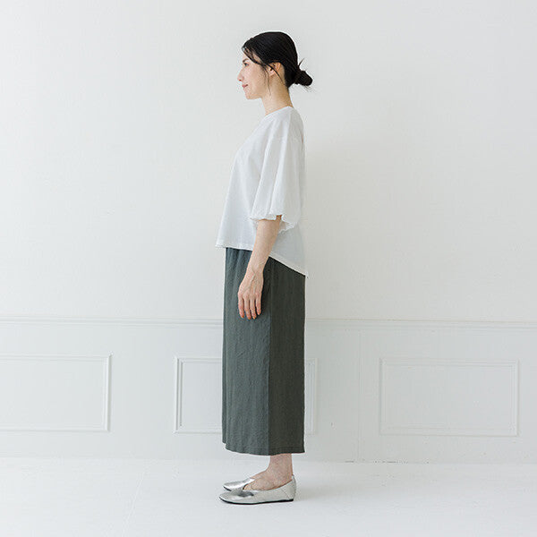 【crea delice】強撚絲光棉泡泡袖T恤 Japan E-Shop